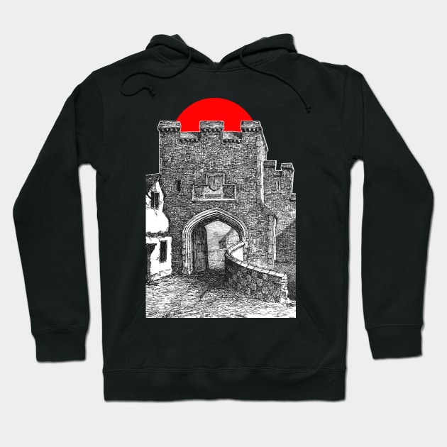 Tower gate passage Hoodie by Marccelus